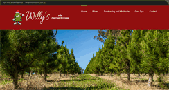 Desktop Screenshot of christmastrees.com.au